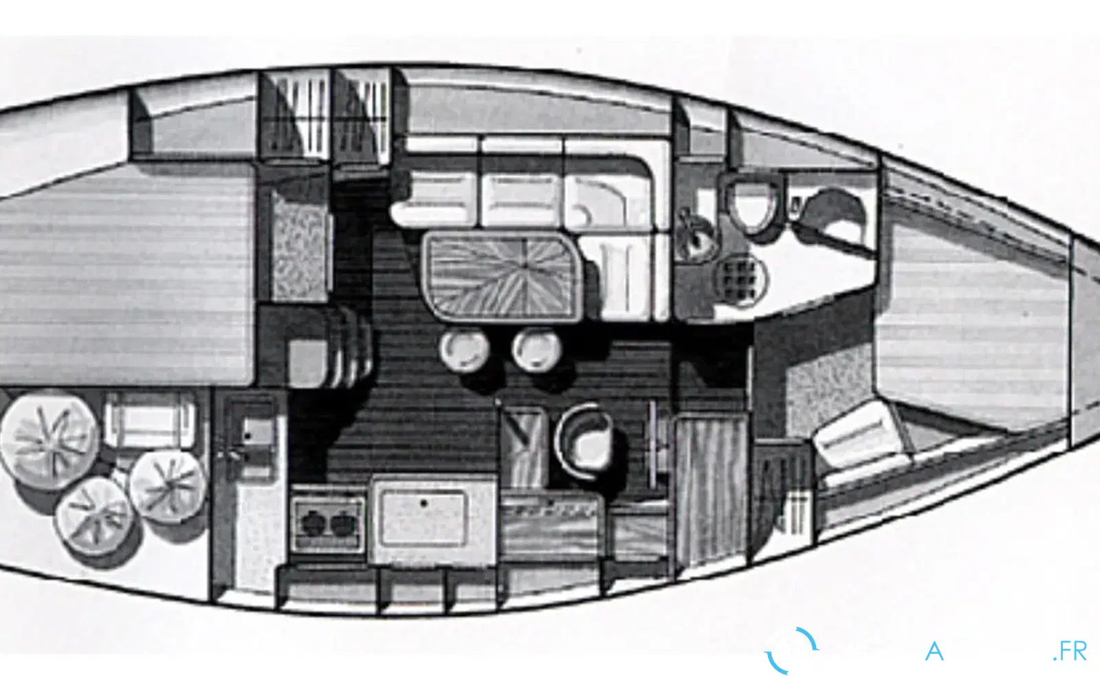 slider 29 Beneteau Evasion 36