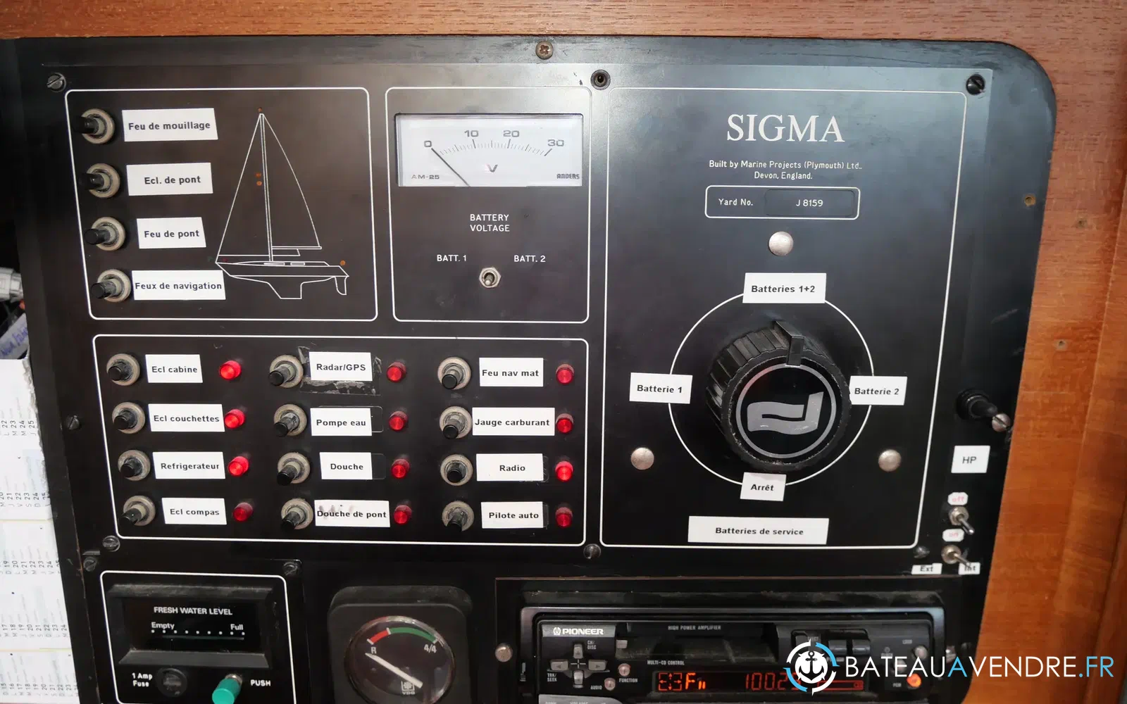 slider 100 Sigma Yacht Sigma 38