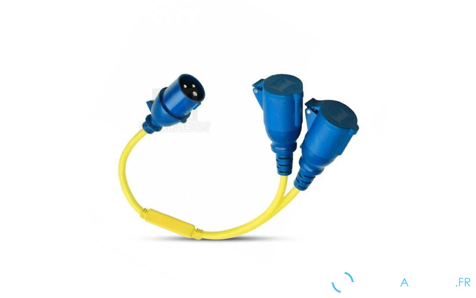 slider 0 Câble répartiteur 16A/250V - fiche CEE / 2x raccords CEE