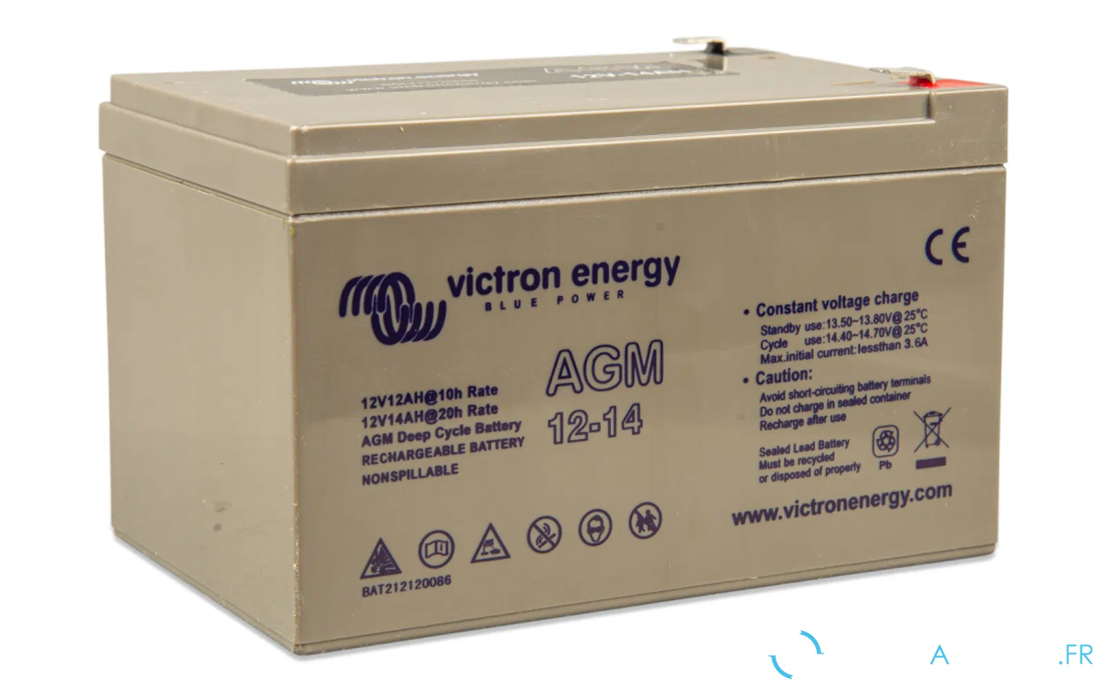 slider 0 Batterie AGM Deep Cycle 12V/14Ah