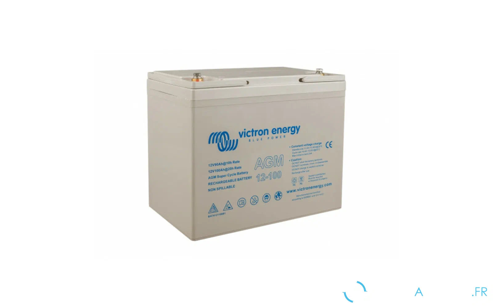 slider 0 Batterie AGM Super Cycle avec filetage 12V/100Ah (M6)