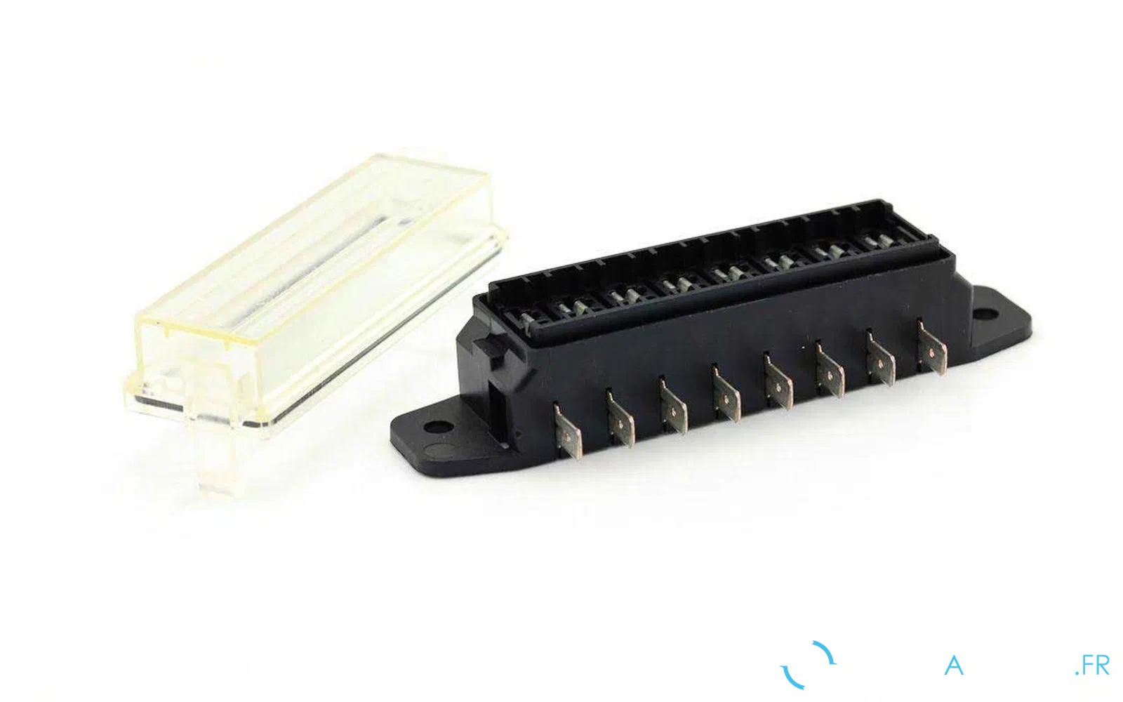 slider 0 Porte-fusible à languette 8 pôles, connexion latérale