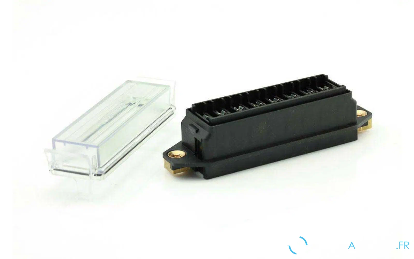 slider 0 Porte-fusible plat 8 pôles, raccordement par dessous