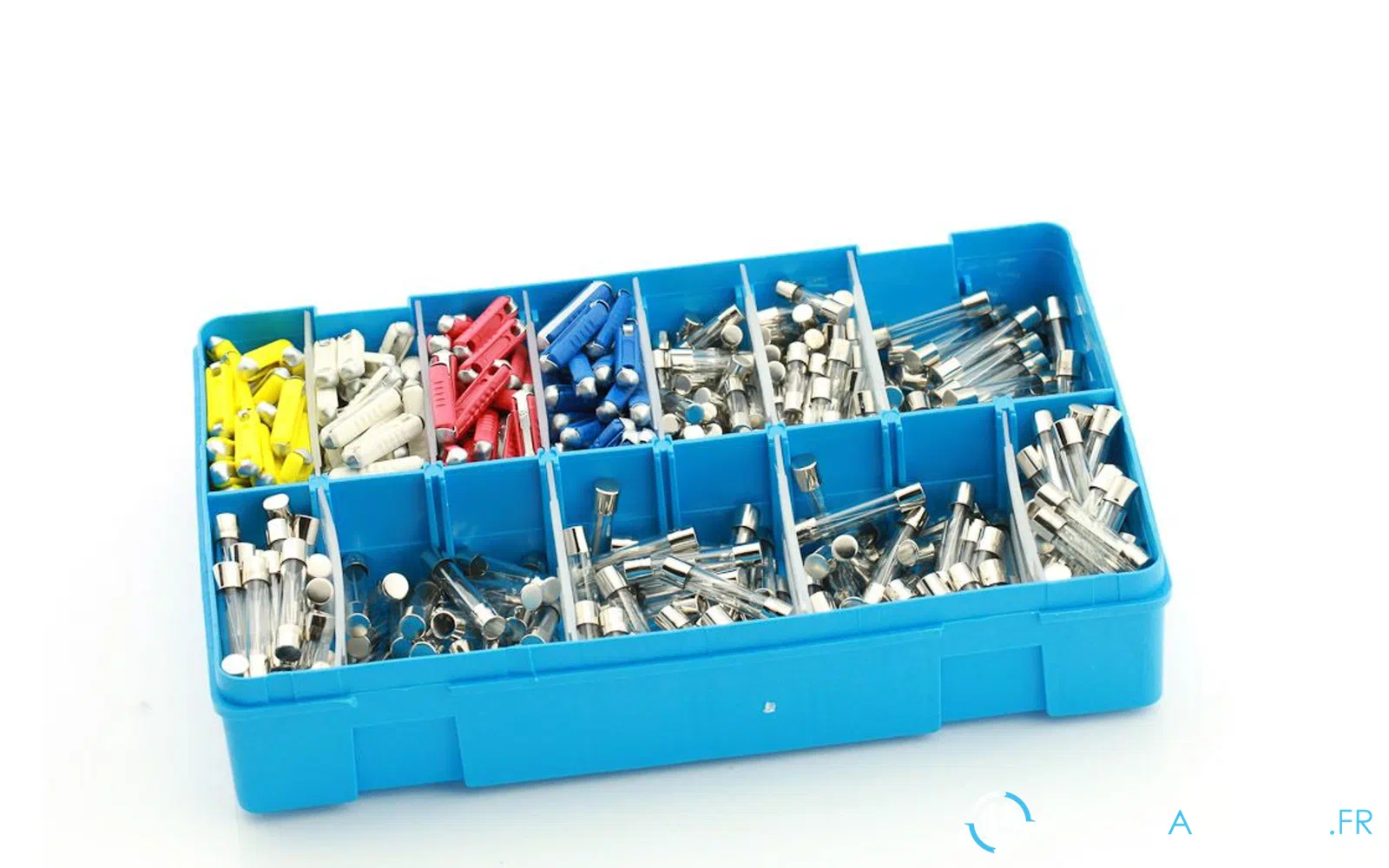 slider 0 Assortiment de fusibles Torpedo (porcelaine) et de fusibles en verre