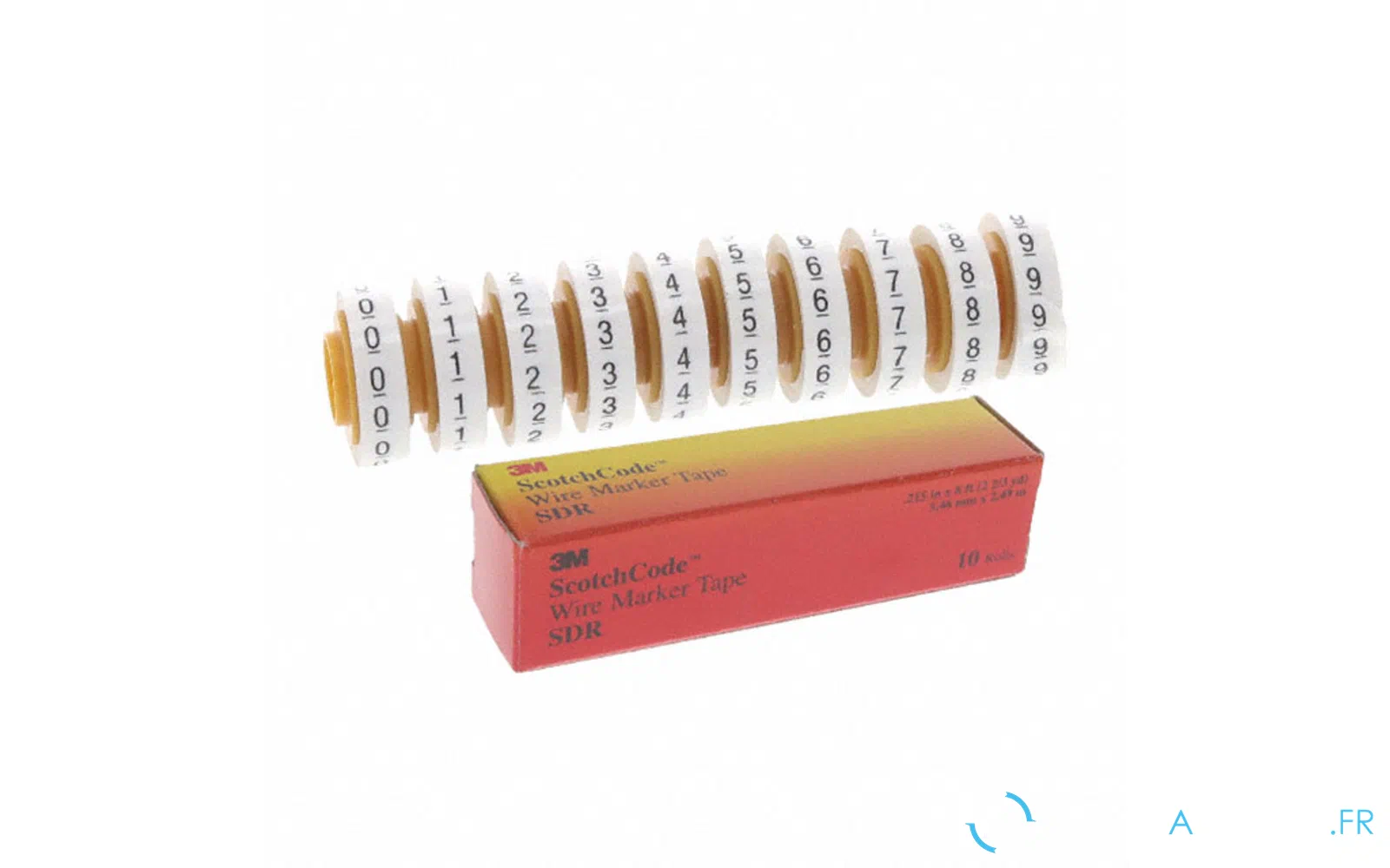 slider 0 Jeu de rouleaux numérotés 3M pour distributeur (0-9)