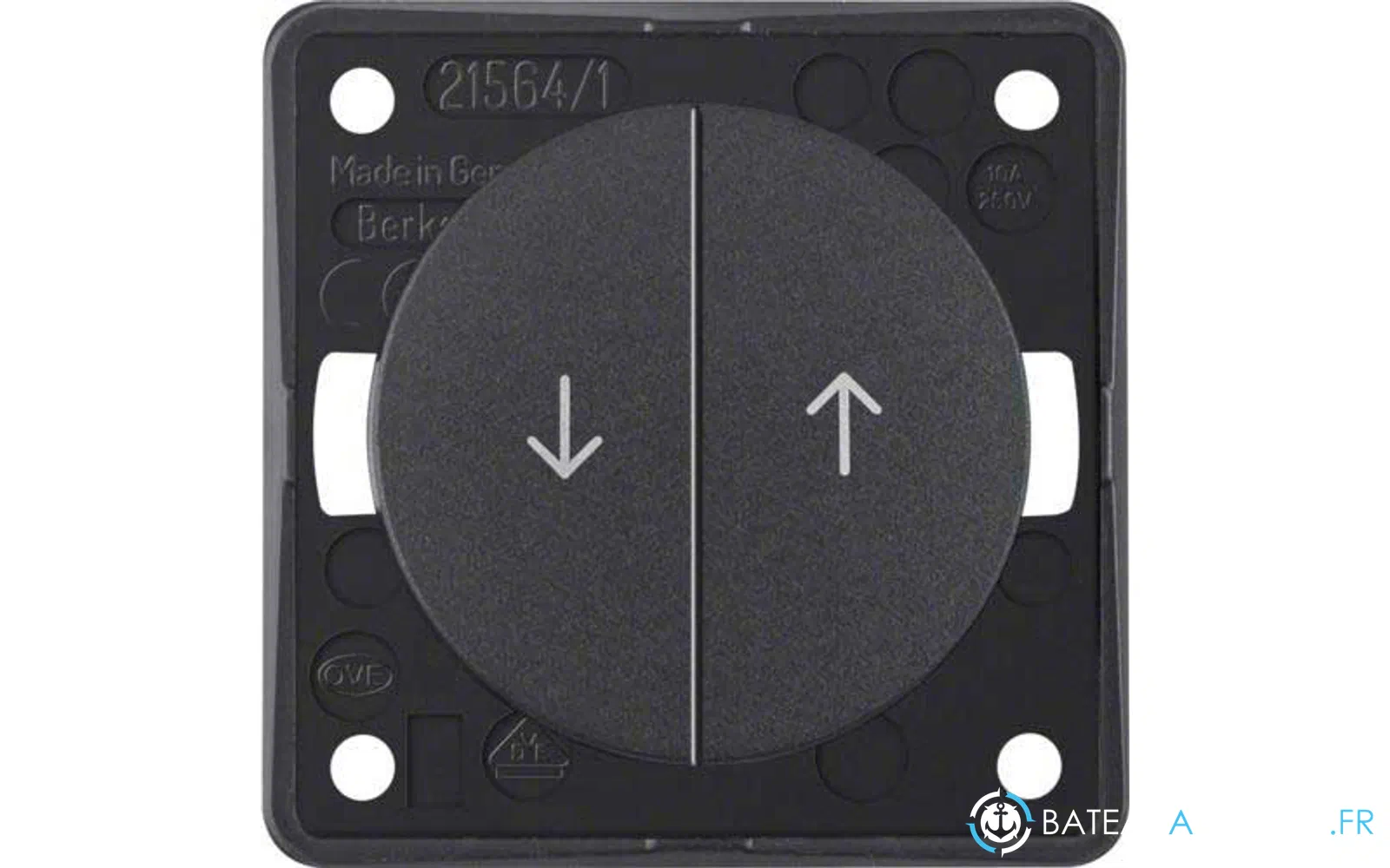 slider 0 Bouton-poussoir série jalousie avec flèche