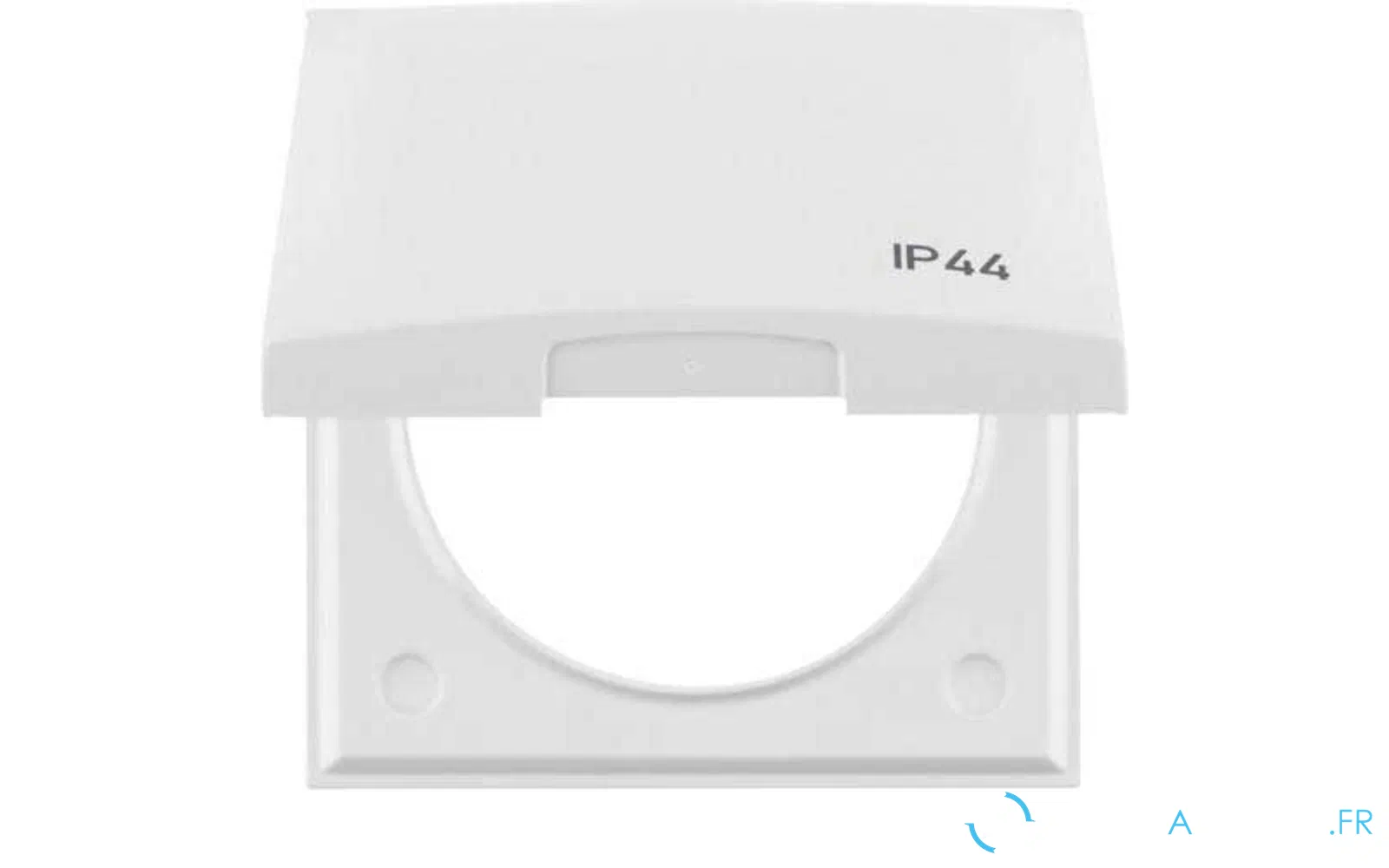 slider 0 Cadre de recouvrement simple avec couvercle à clapet IP44
