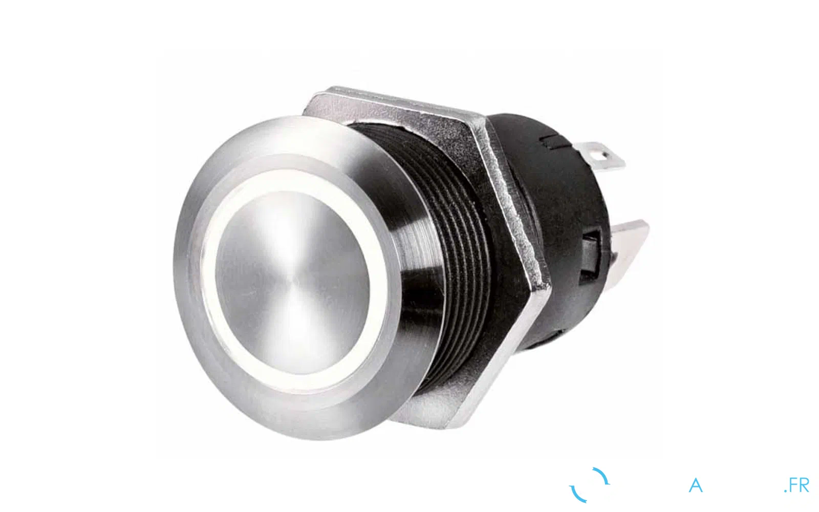 slider 0 Interrupteur plat en inox