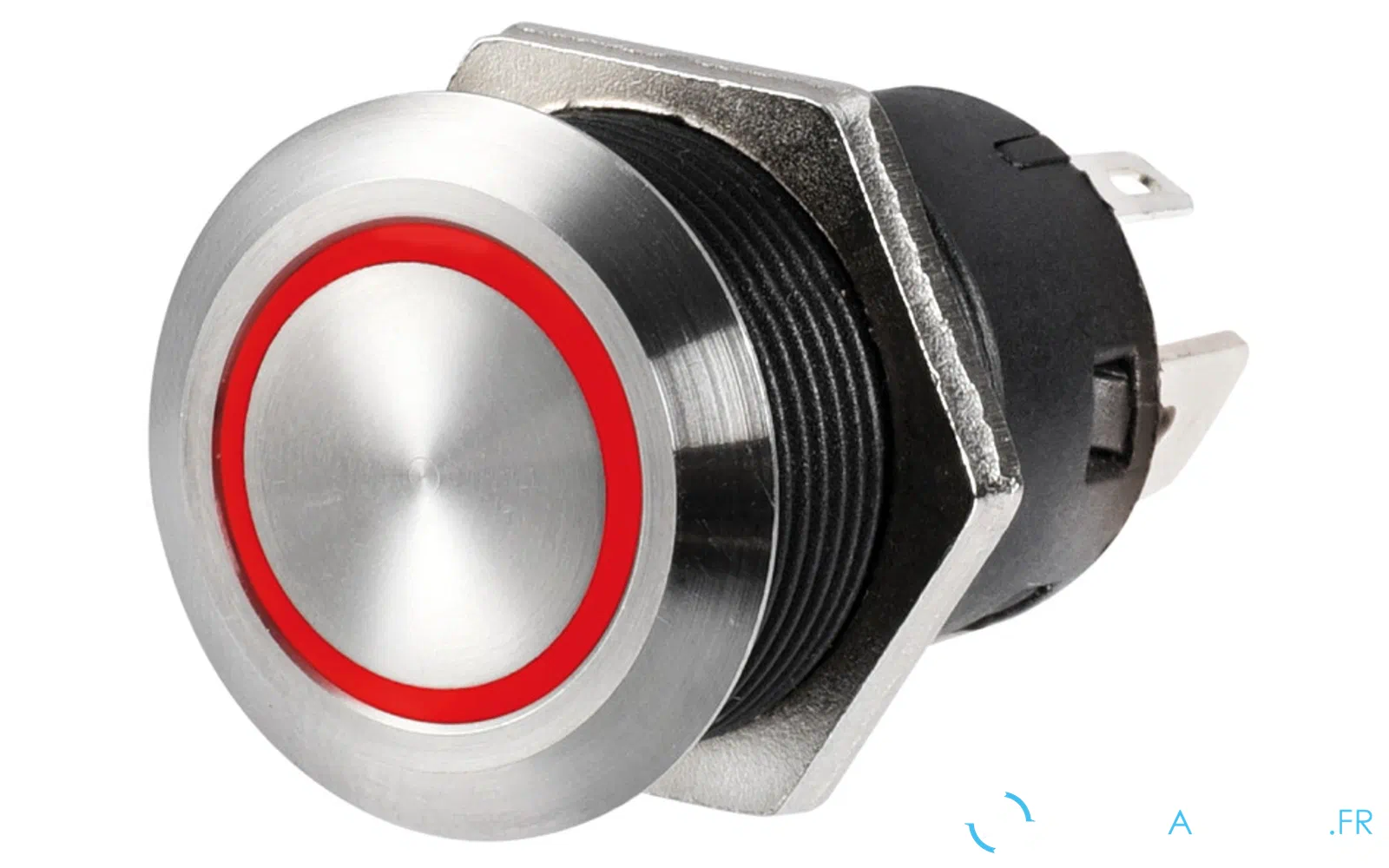 slider 0 Interrupteur plat en inox