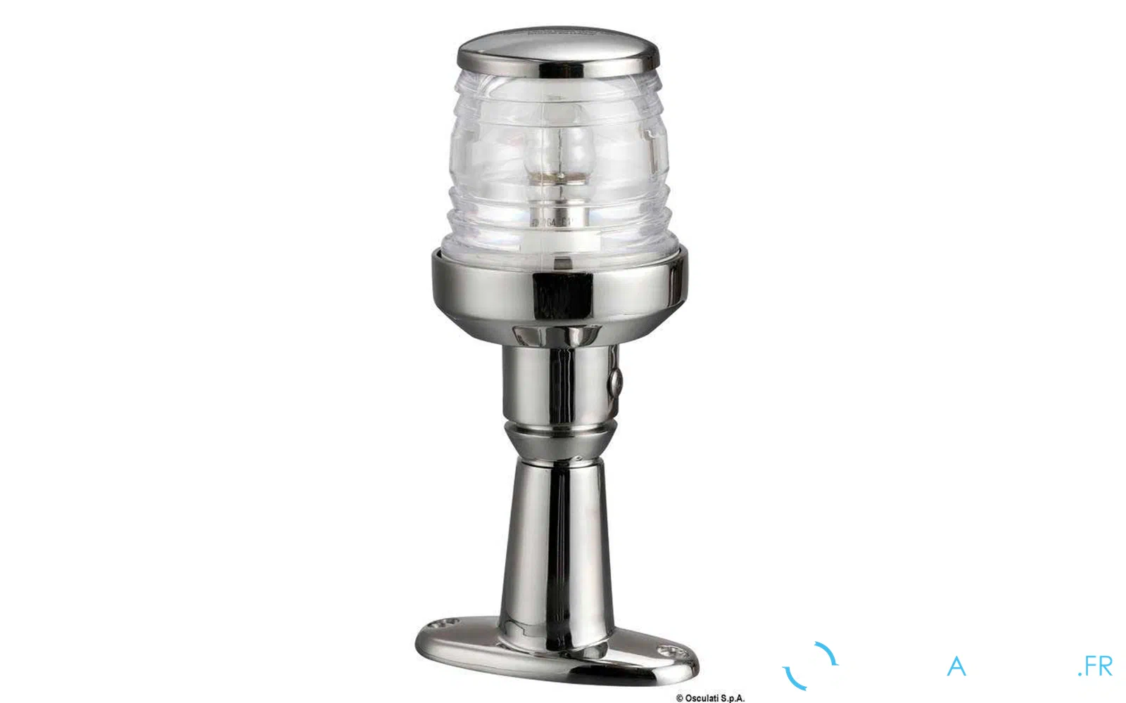 slider 0 Feu de mouillage en inox petit sur pied (BA15D)