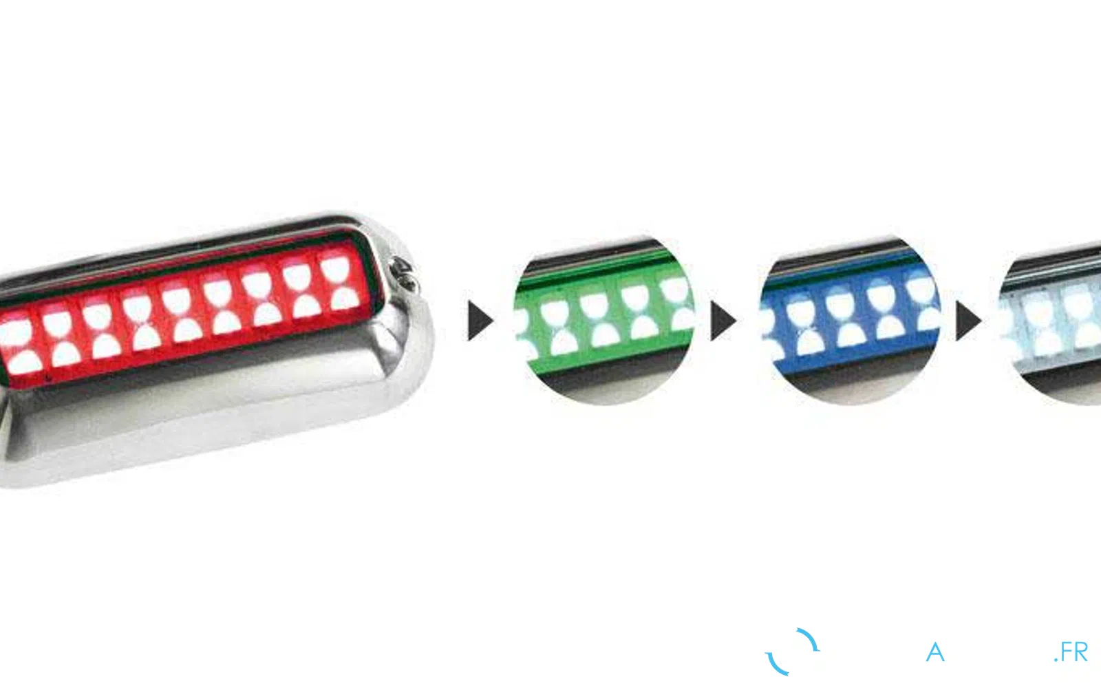slider 0 LED sous-marines