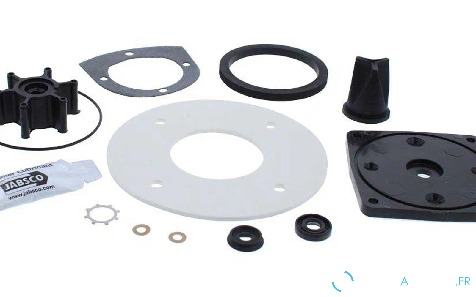 slider 0 Kit de service (joints/étanchéité), contient : valve Joker (11), plaque d’usure (23), joint d’étanchéité (19), turbine (27), joint torique (18), joint plat (26), rondelle (22) et le joint entre la cuve et la base (8).
