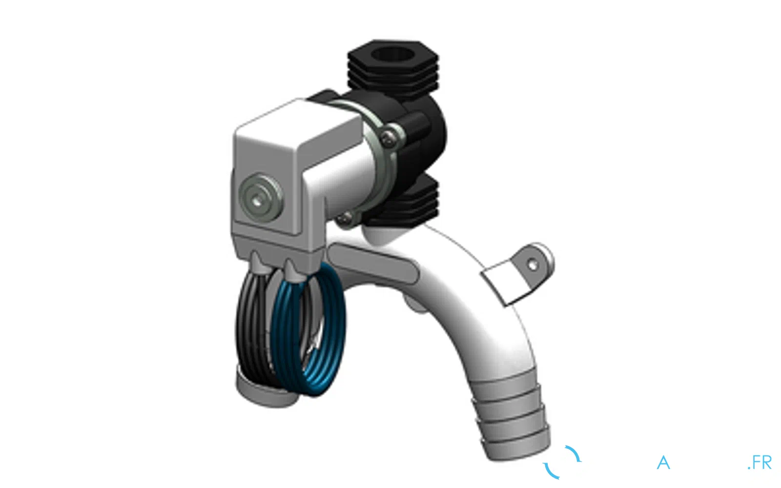 slider 0 Aérateur avec solénoïde 12 V DC