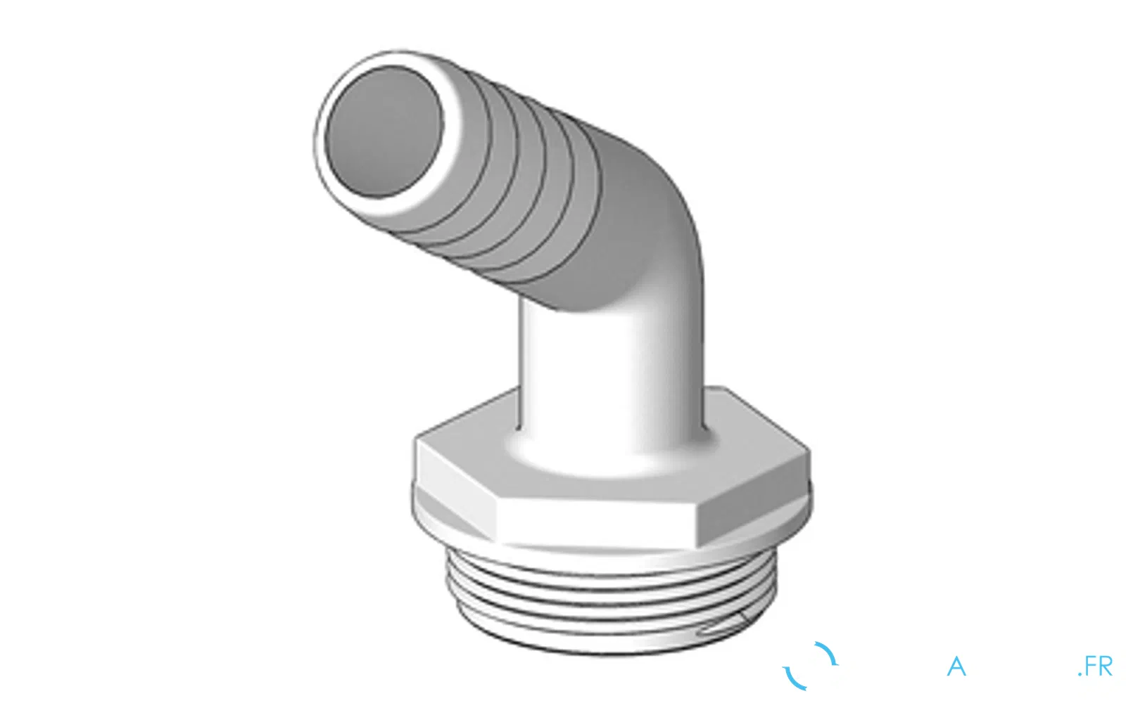 slider 0 Aquavalve embout 90°