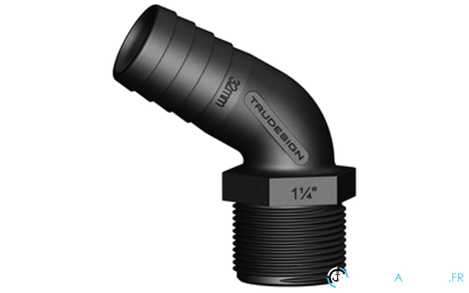 slider 0 Tule 120° filetage extérieur