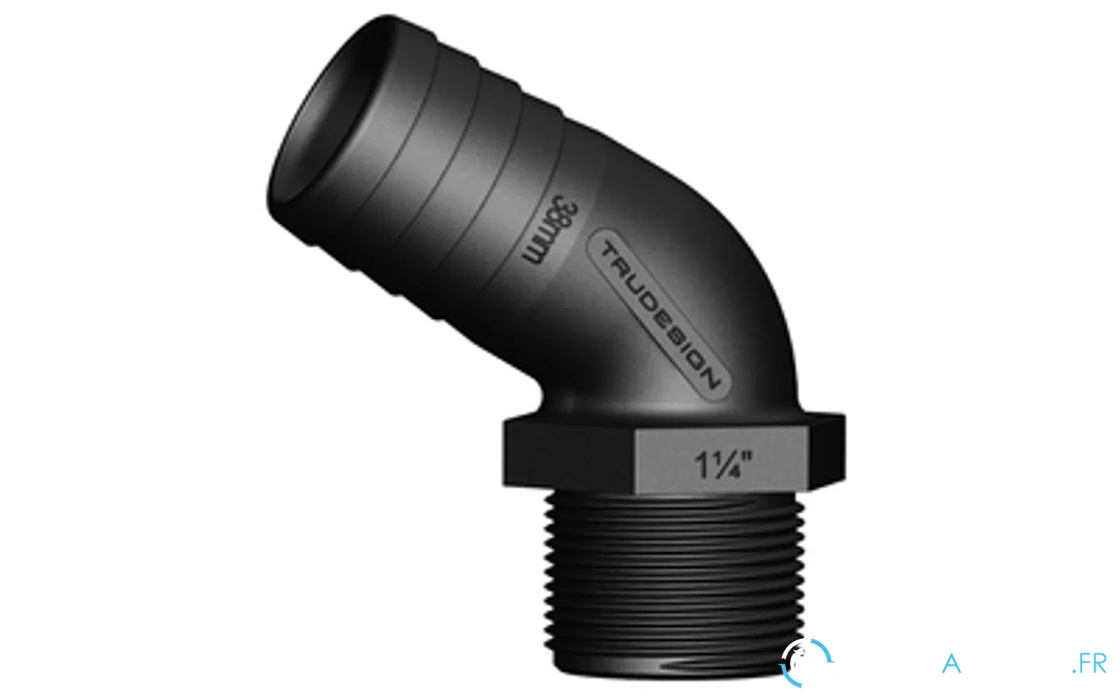 slider 0 Tule 120° filetage extérieur