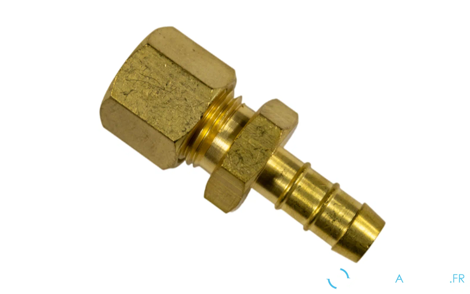 slider 0 Raccord de compression 8 mm x embout cannelé en laiton
