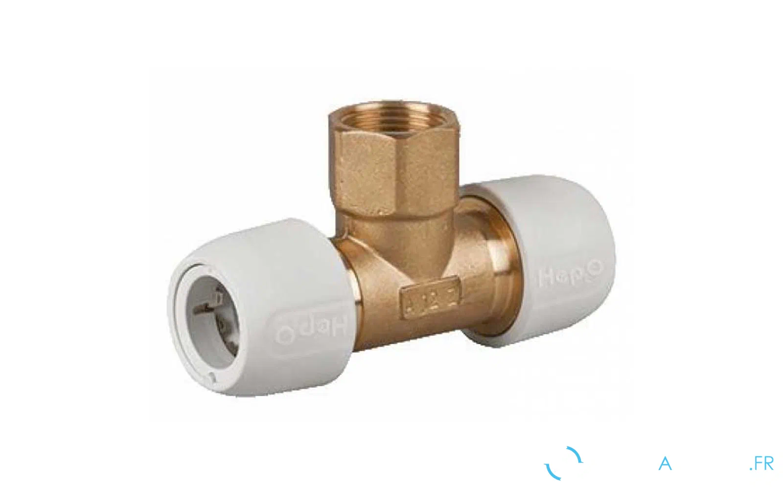 slider 0 Té Hep2O 2 x emboîtement + 1/2 mâle