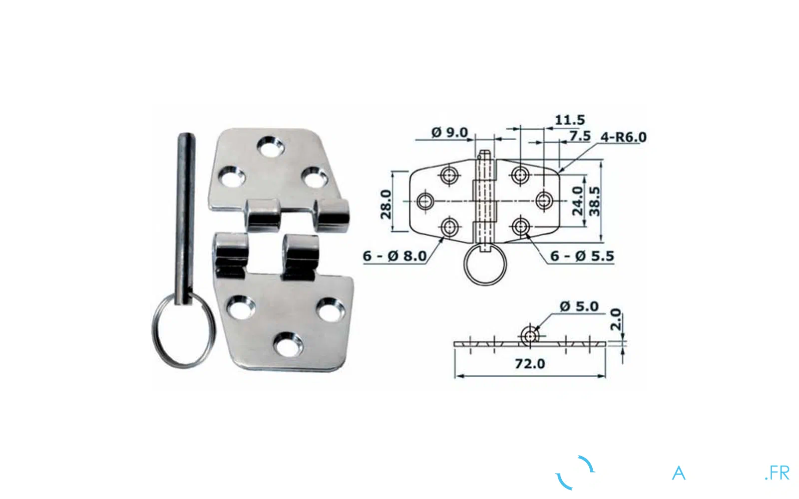 slider 0 Charnière