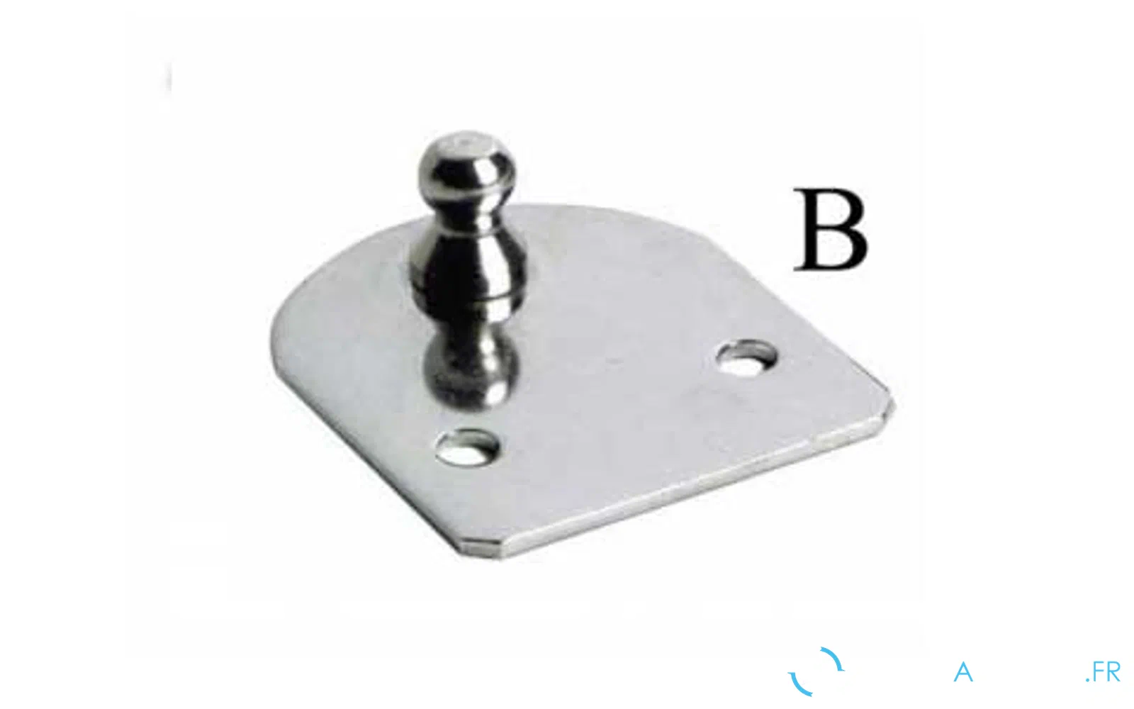 slider 0 Plaque de fixation en inox