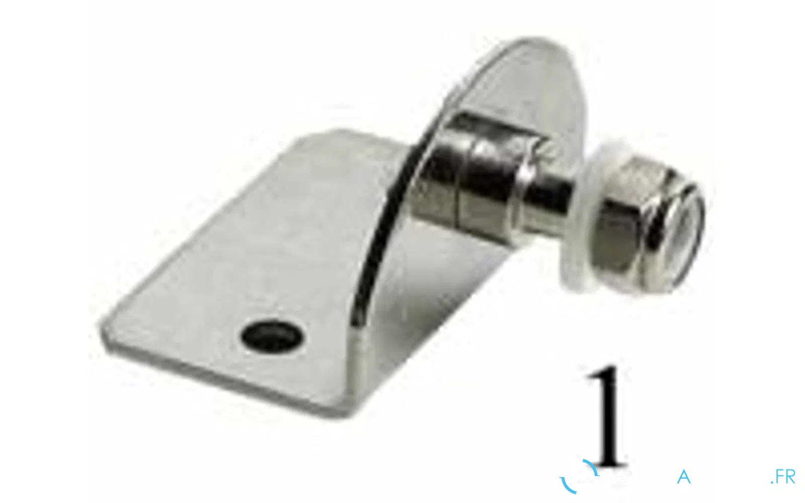 slider 0 Plaque de fixation inox 90º extérieure