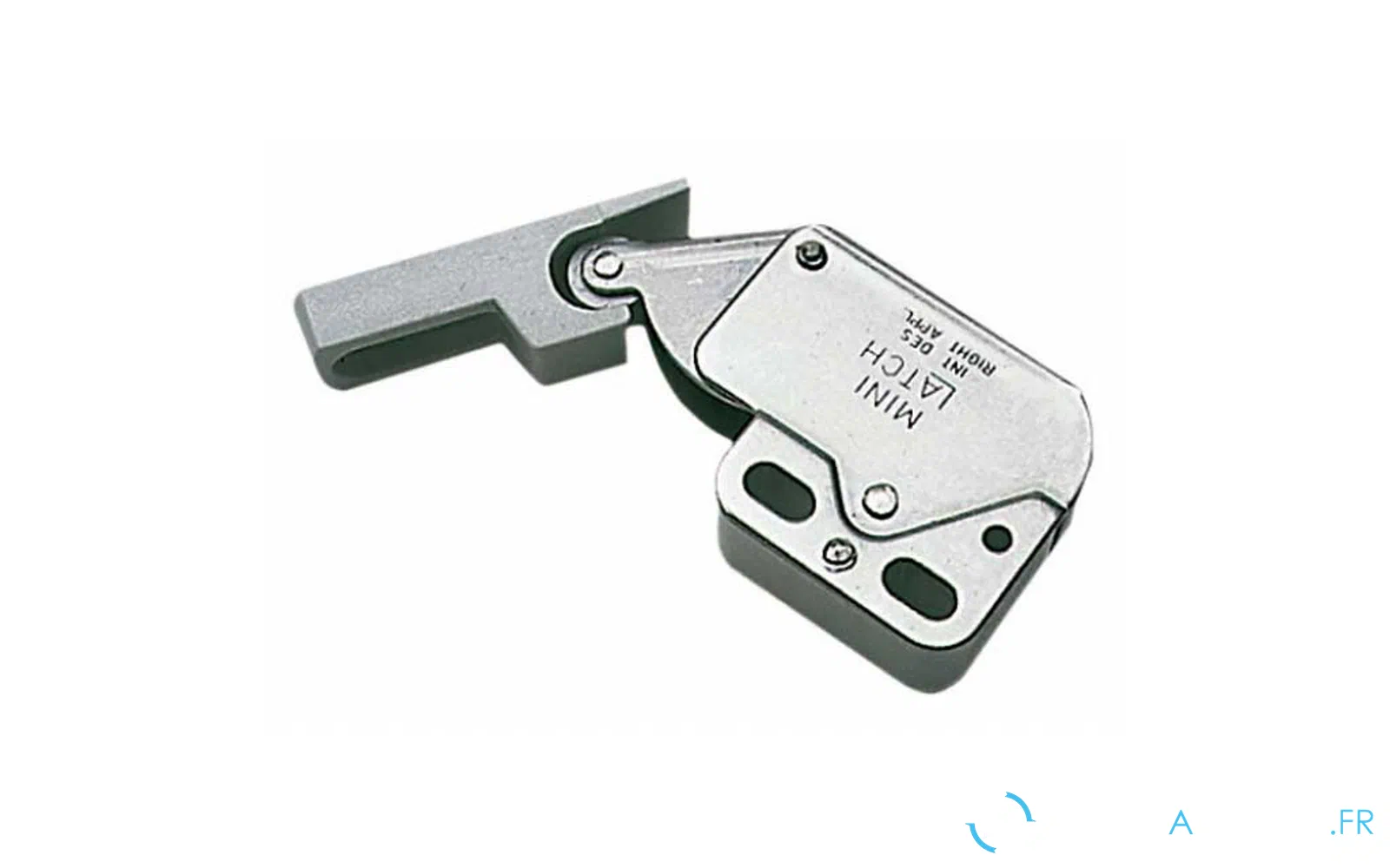 slider 0 Verrouillage à encliquetage en inox pour portes de placard, etc.