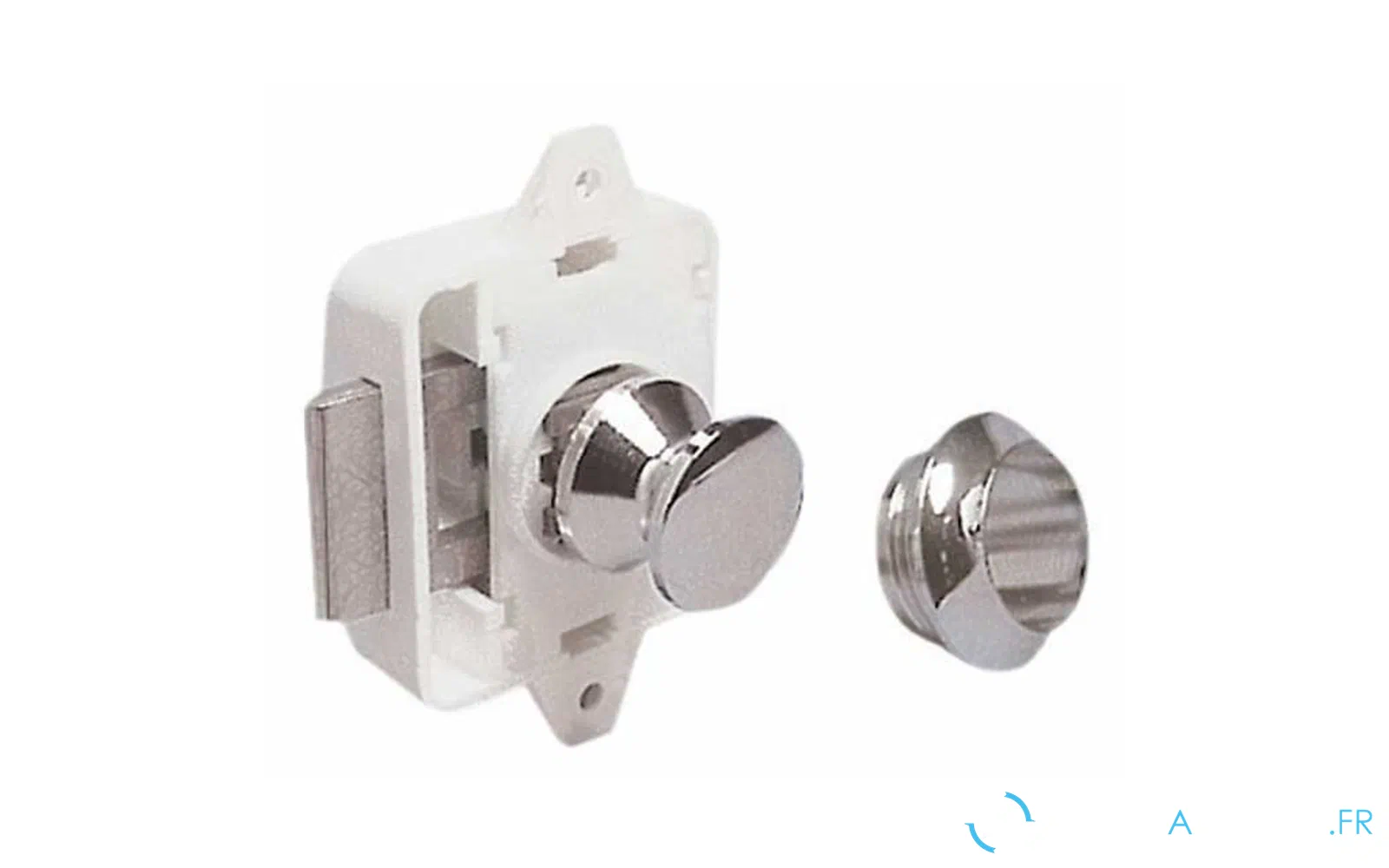 slider 0 Bouton-pression en inox/plastique, hors bouton-pression