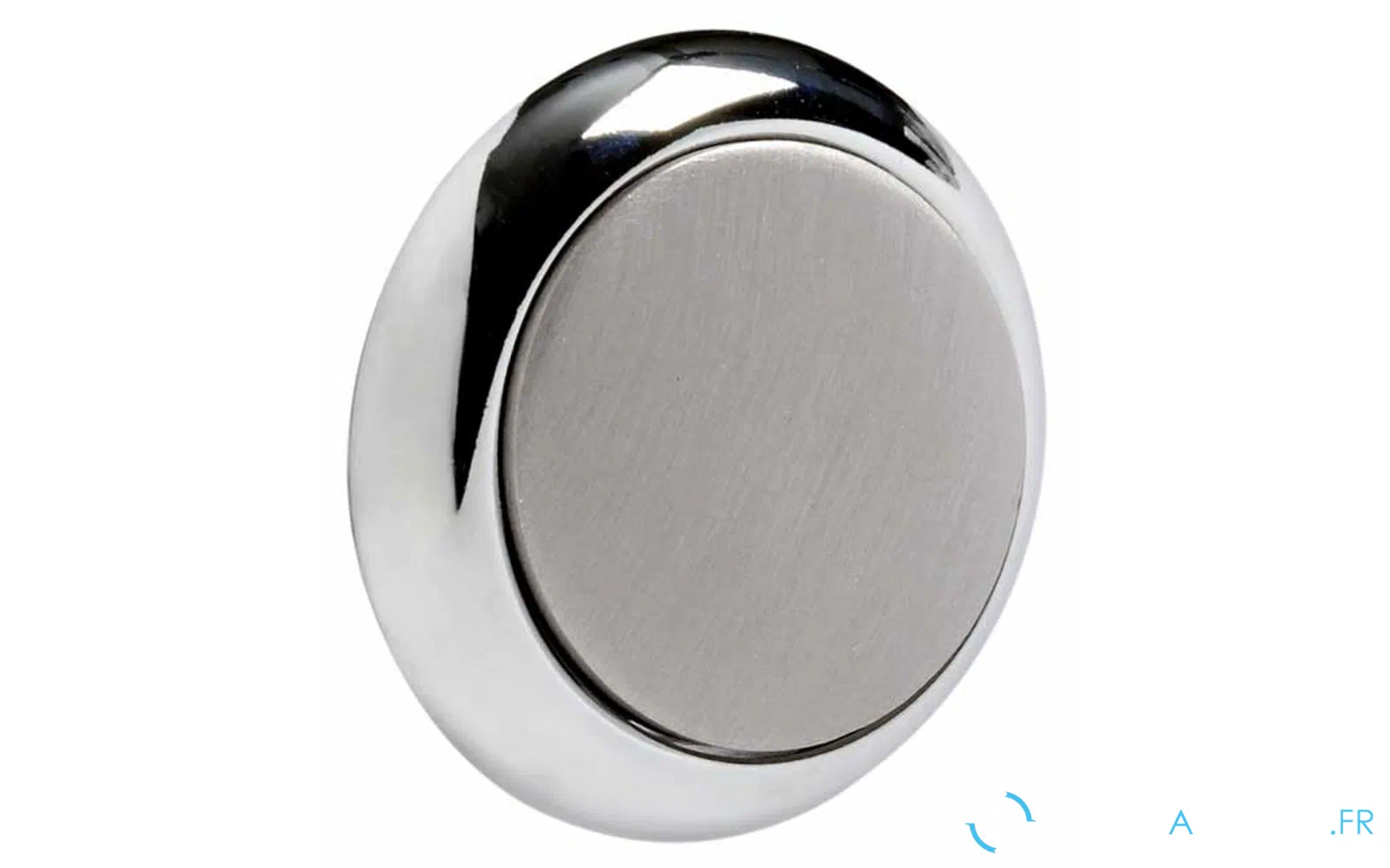slider 0 Bouton-poussoir avec bague en plastique chromé pour EU38.182.50