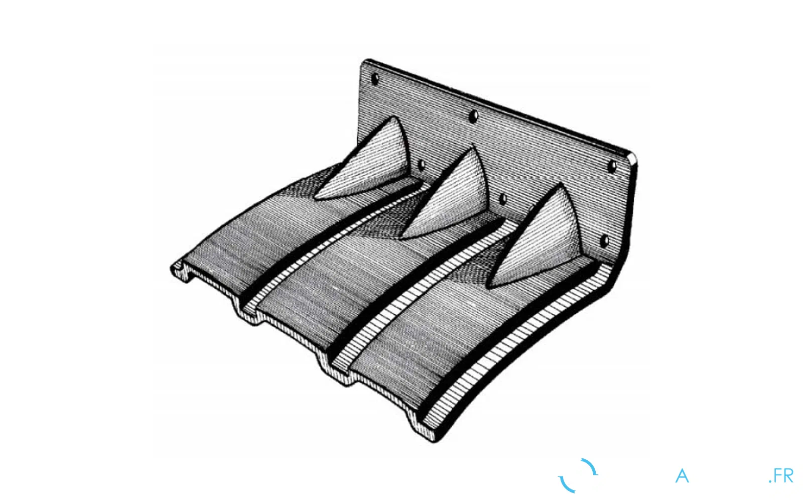 slider 0 Trim tabs en plastique