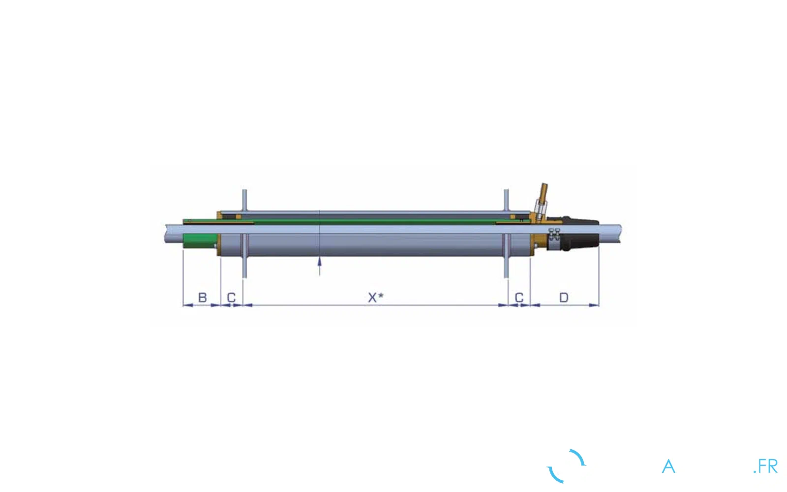 slider 0 Tube d’étambot Optiprop