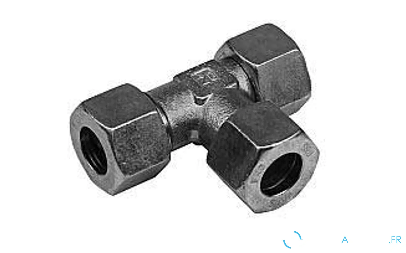 slider 0 Raccord en T en acier avec écrou tournant 10L