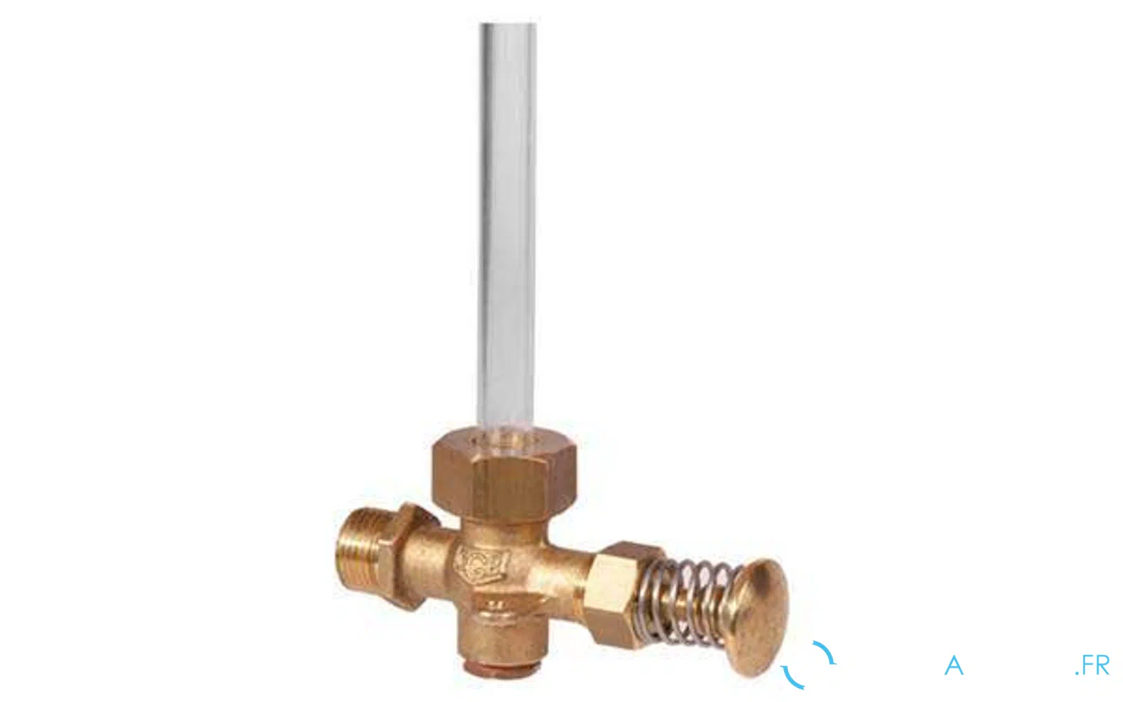 slider 0 Robinet de niveau à fermeture automatique au moyen d’un bouton-poussoir, avec bouchon