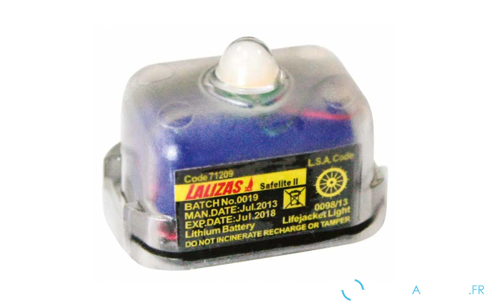 slider 0 Gilet de sauvetage avec voyant LED clignotant