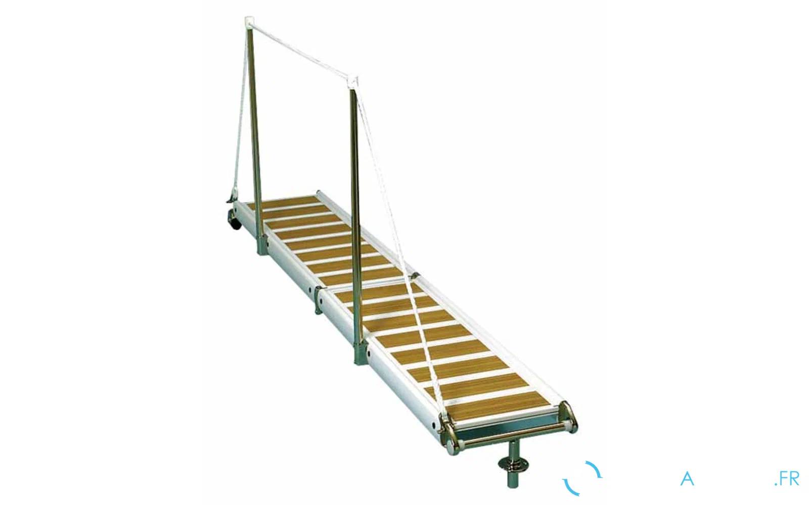 slider 0 Passerelle blanche en aluminium