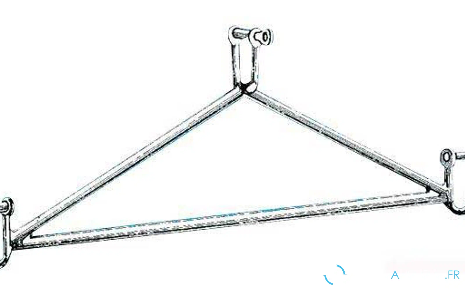 slider 0 Pour l’équilibrage des passerelles (inox)