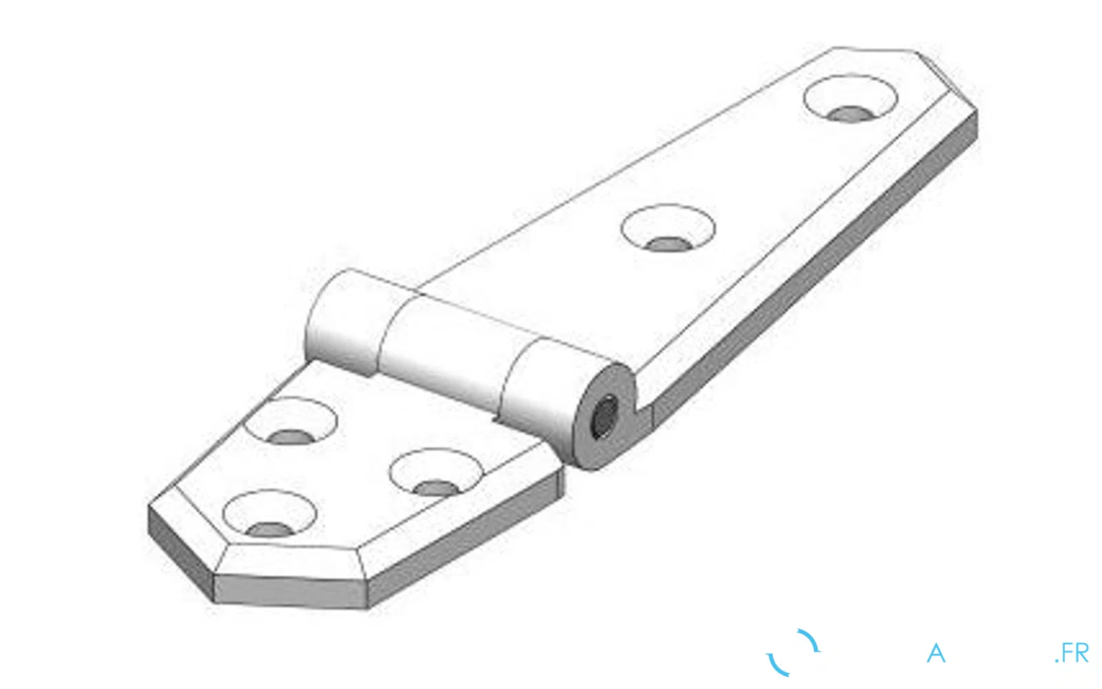 slider 0 Charnière longue