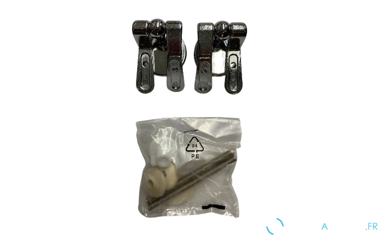 slider 0 Jeu de charnières pour lunette en bois (2x)