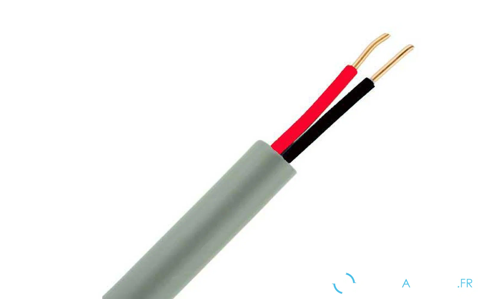 slider 0 Câble HO5VV-F noir/rouge