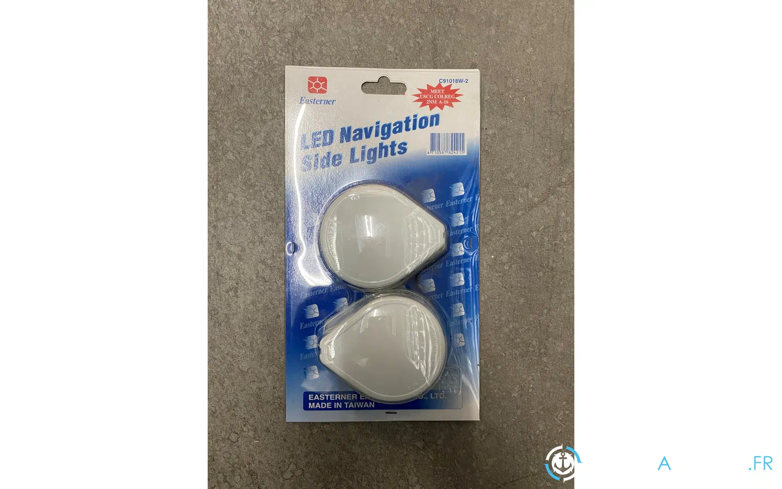 slider 0 Feu de navigation LED blanc bâbord + tribord