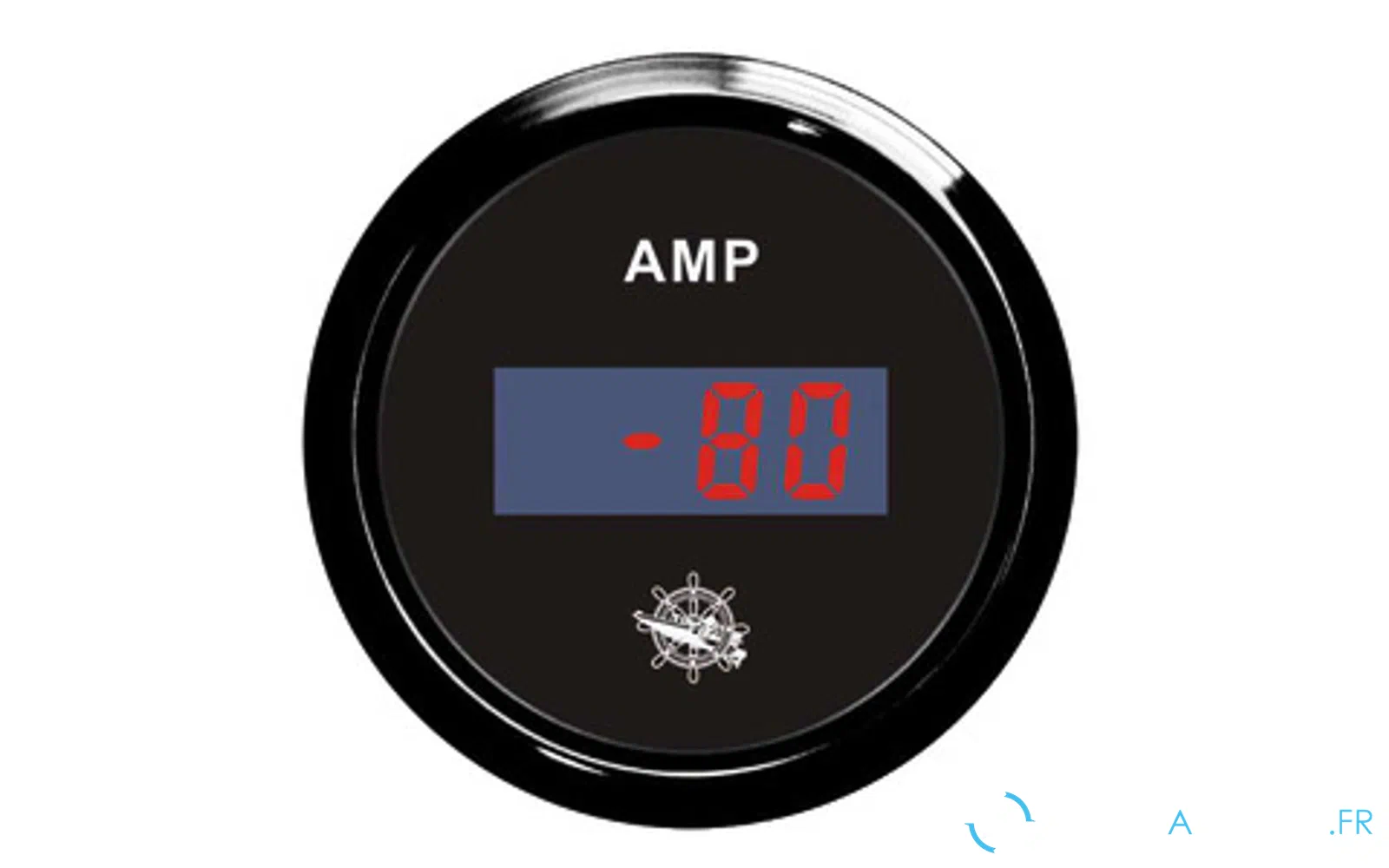 slider 0 Ampèremètre numérique Osculati avec shunt noir/noir