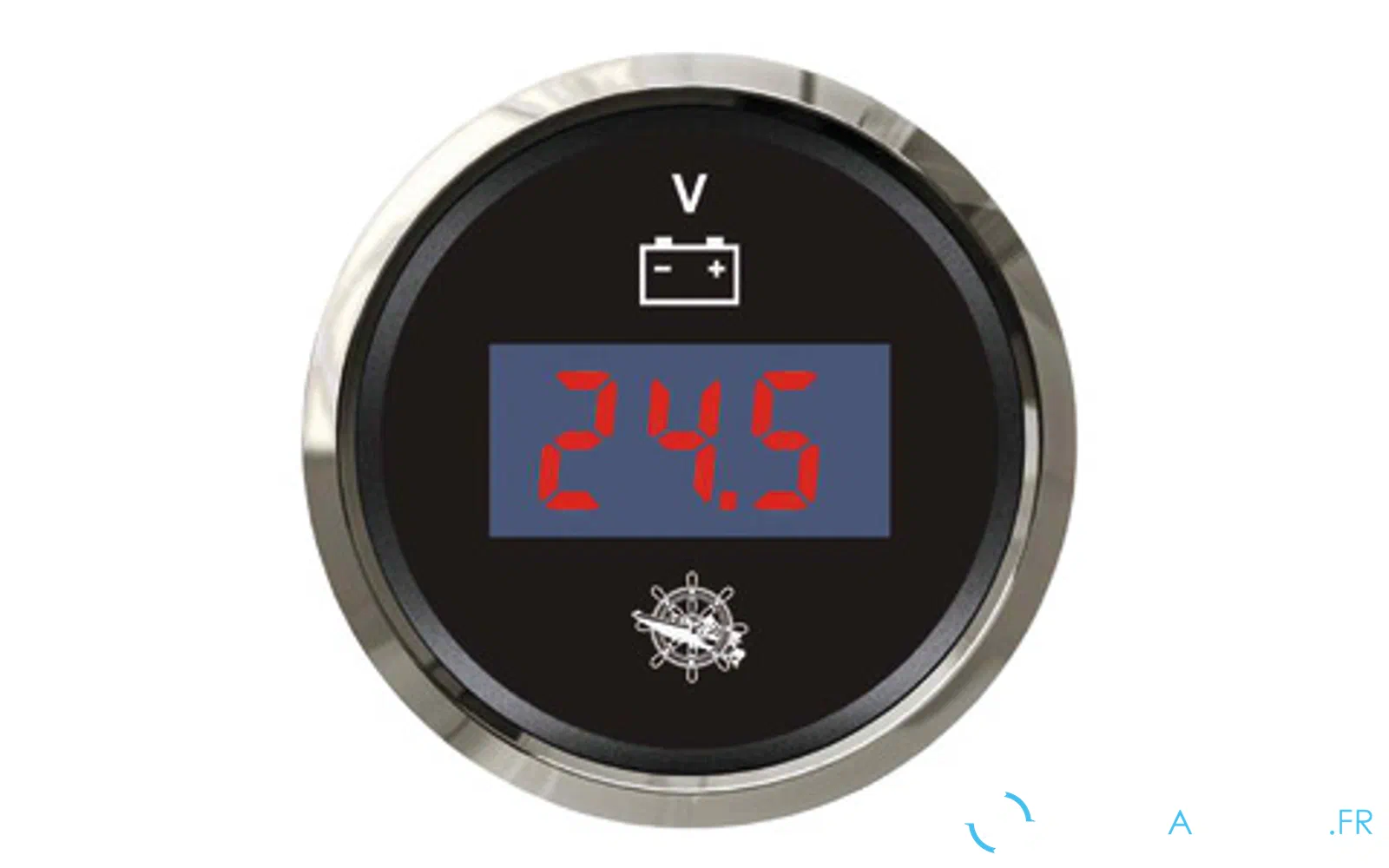 slider 0 Voltmètre numérique Osculati 8/32V noir/brillant