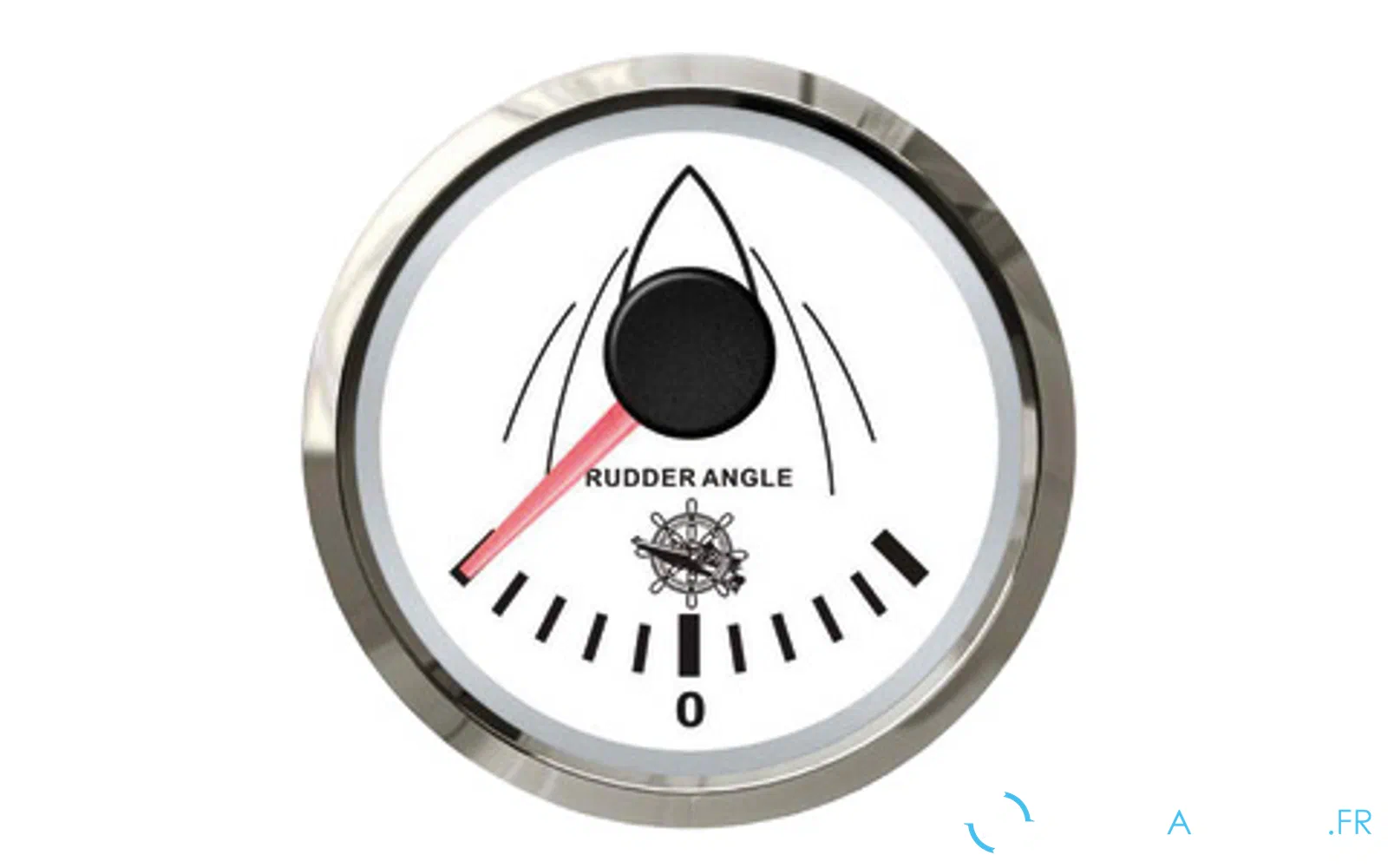 slider 0 Indicateur d’angle de barre Osculati blanc/brillant