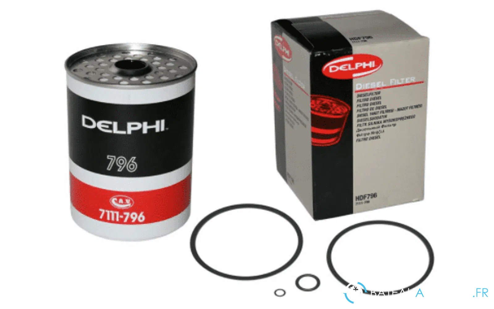 slider 0 Élément de filtre Delphi HDF796 libre