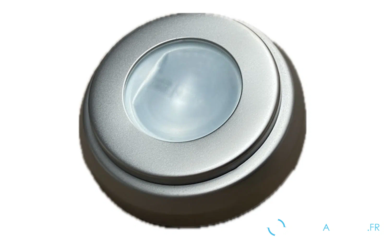 slider 0 TOM FI90 mât inox/verre givré