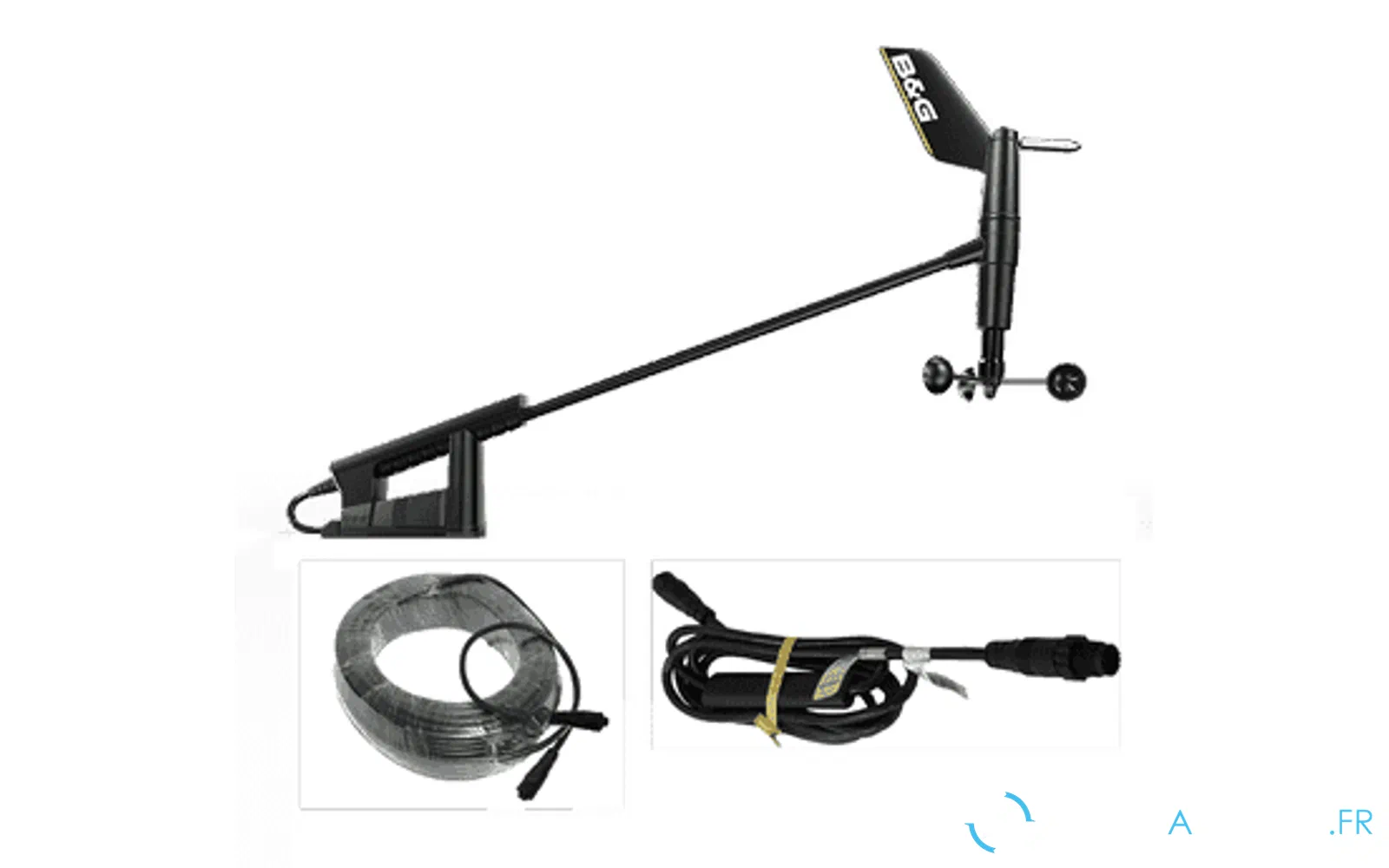 slider 0 Capteur de vent filaire WS310 avec câble de mât de 20 m avec interface pour NMEA2000
