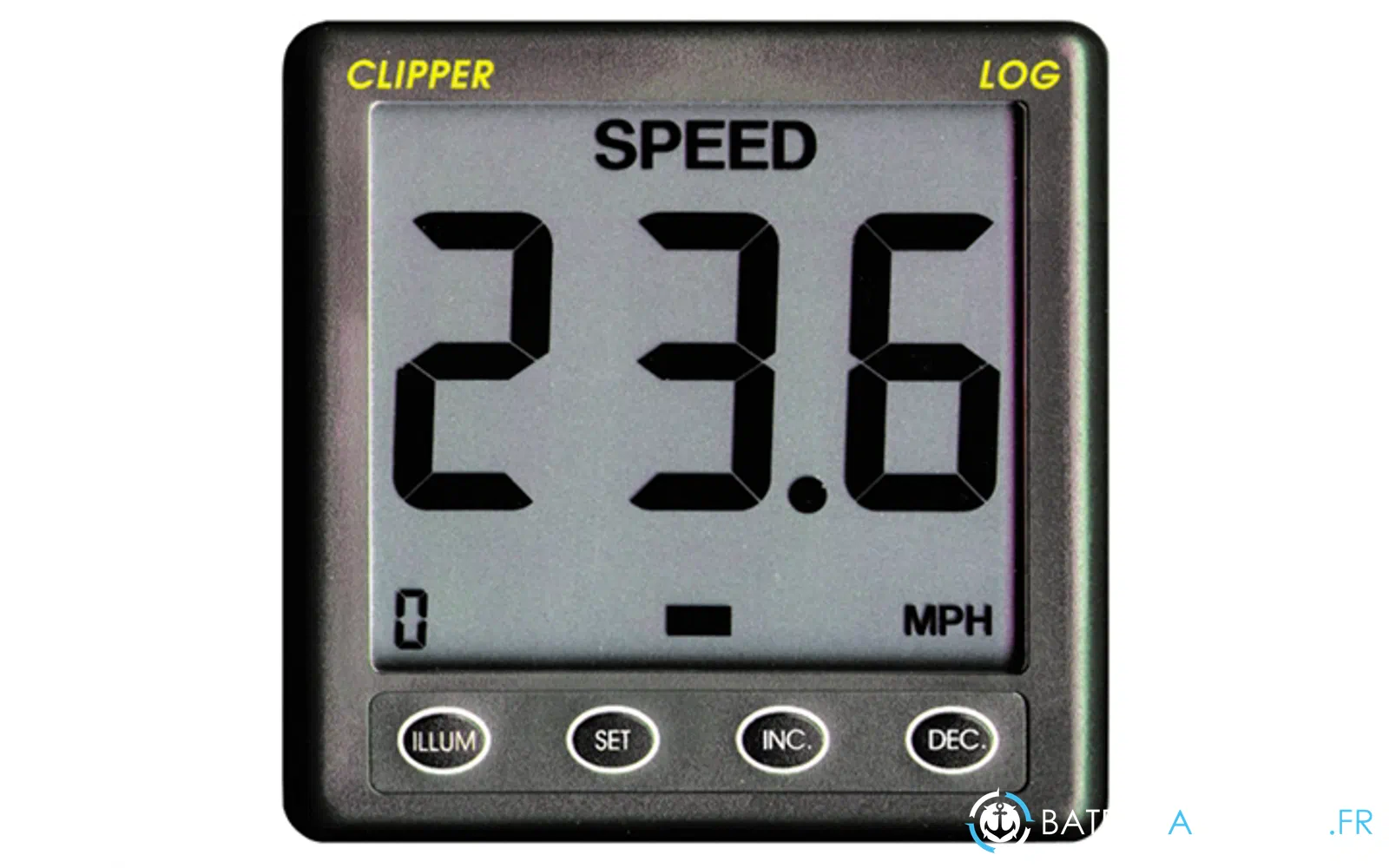 slider 0 Nasa Clipper LOG et indicateur de vitesse