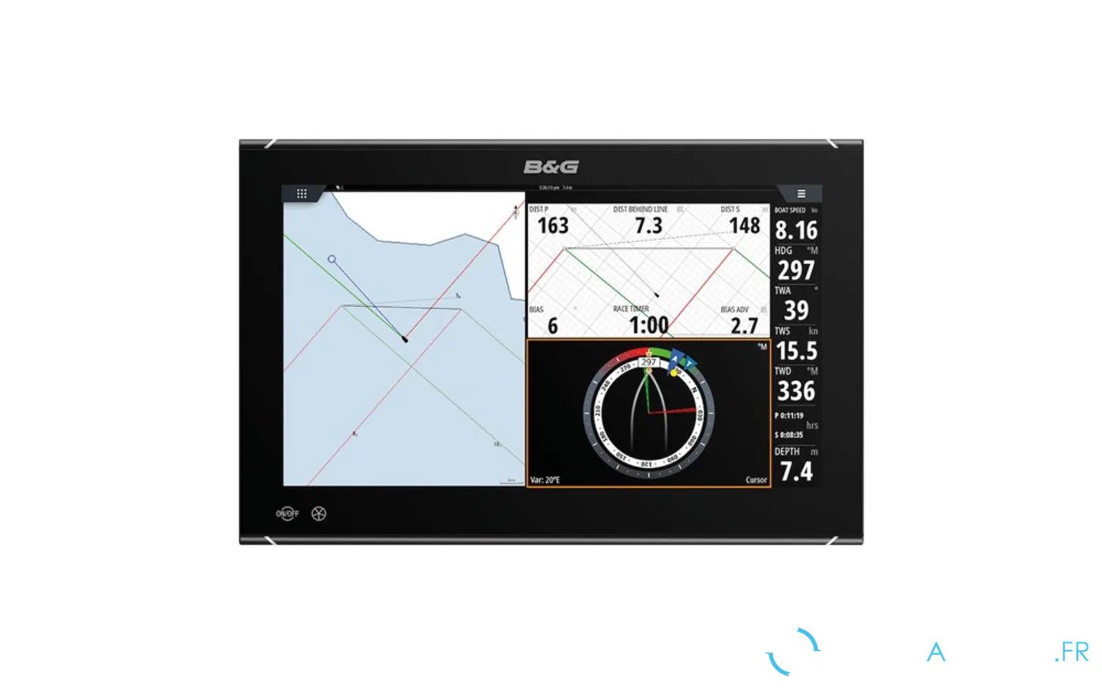 slider 0 B&G Zeus3S Glass Helm 16