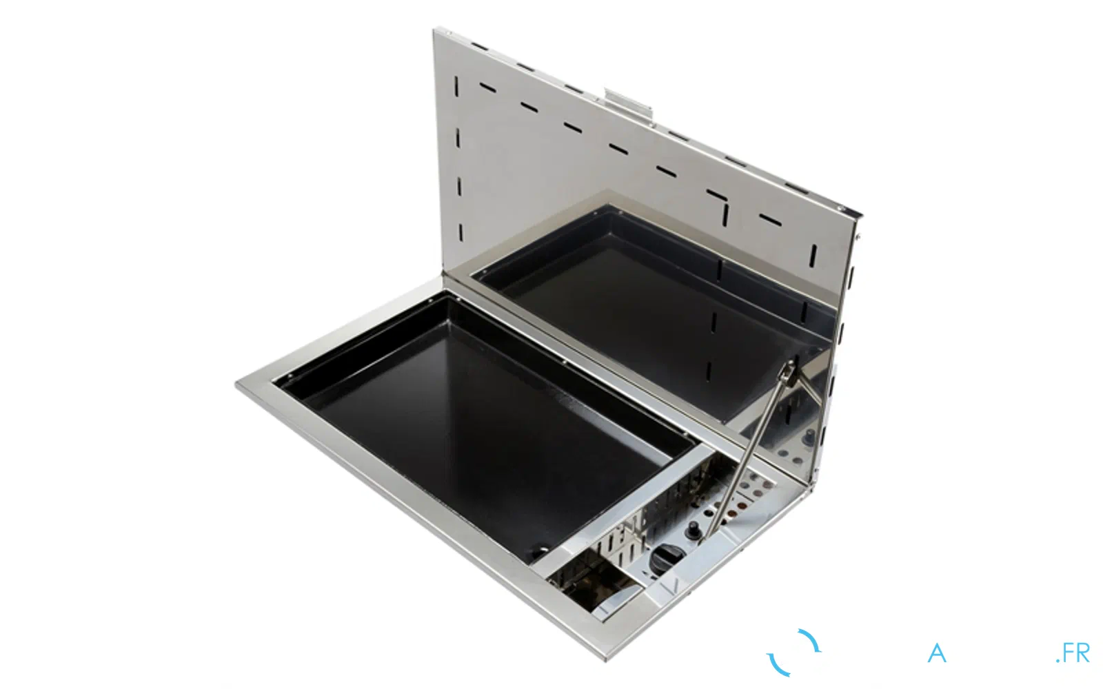 slider 0 Plaque de cuisson à gaz encastrable Force 10/ENO en acier inoxydable