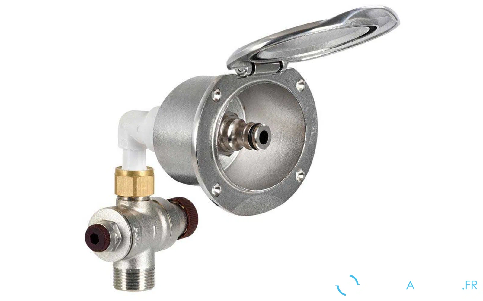 slider 0 Raccord de tuyau Elissa pour l’eau (entrée) avec soupape de surpression