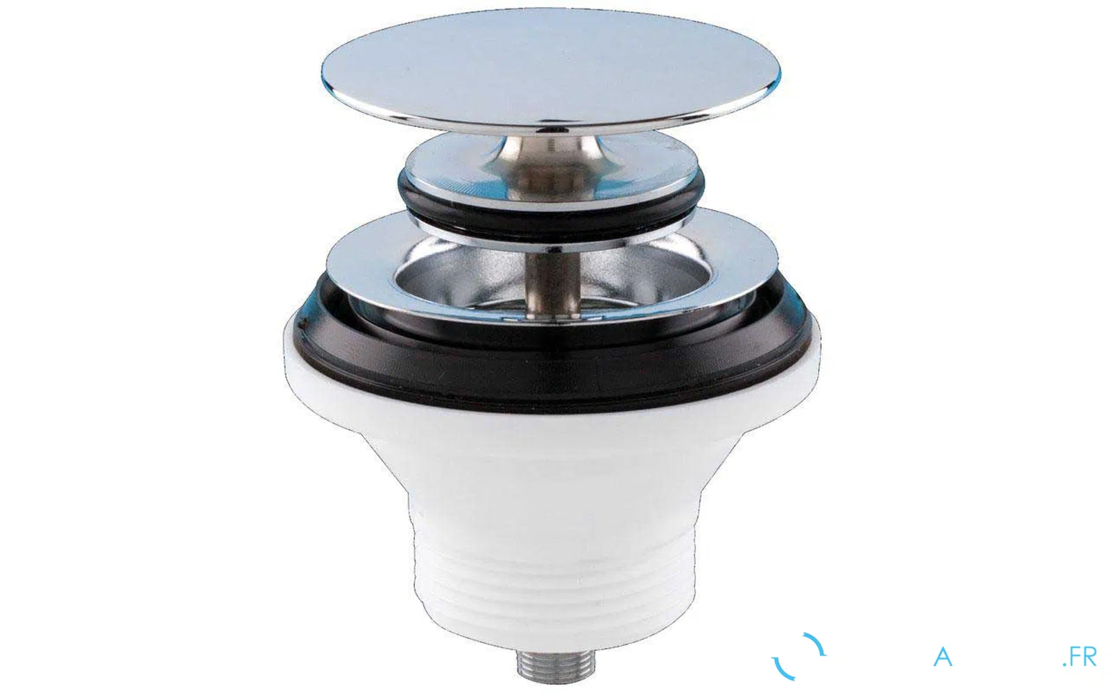 slider 0 Évacuation d’évier droite avec bouchon mobile